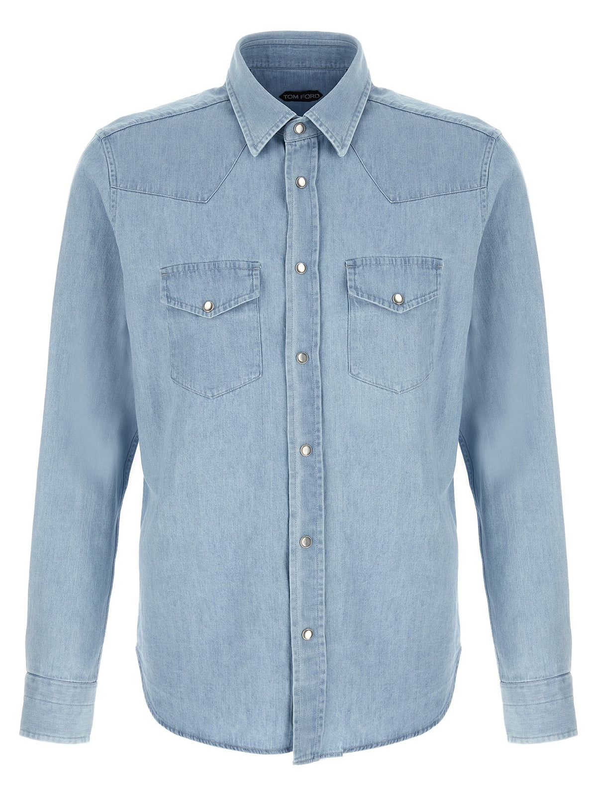 Tom Ford Western Shirt Blue
