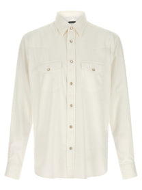 Tom Ford Western Shirt White