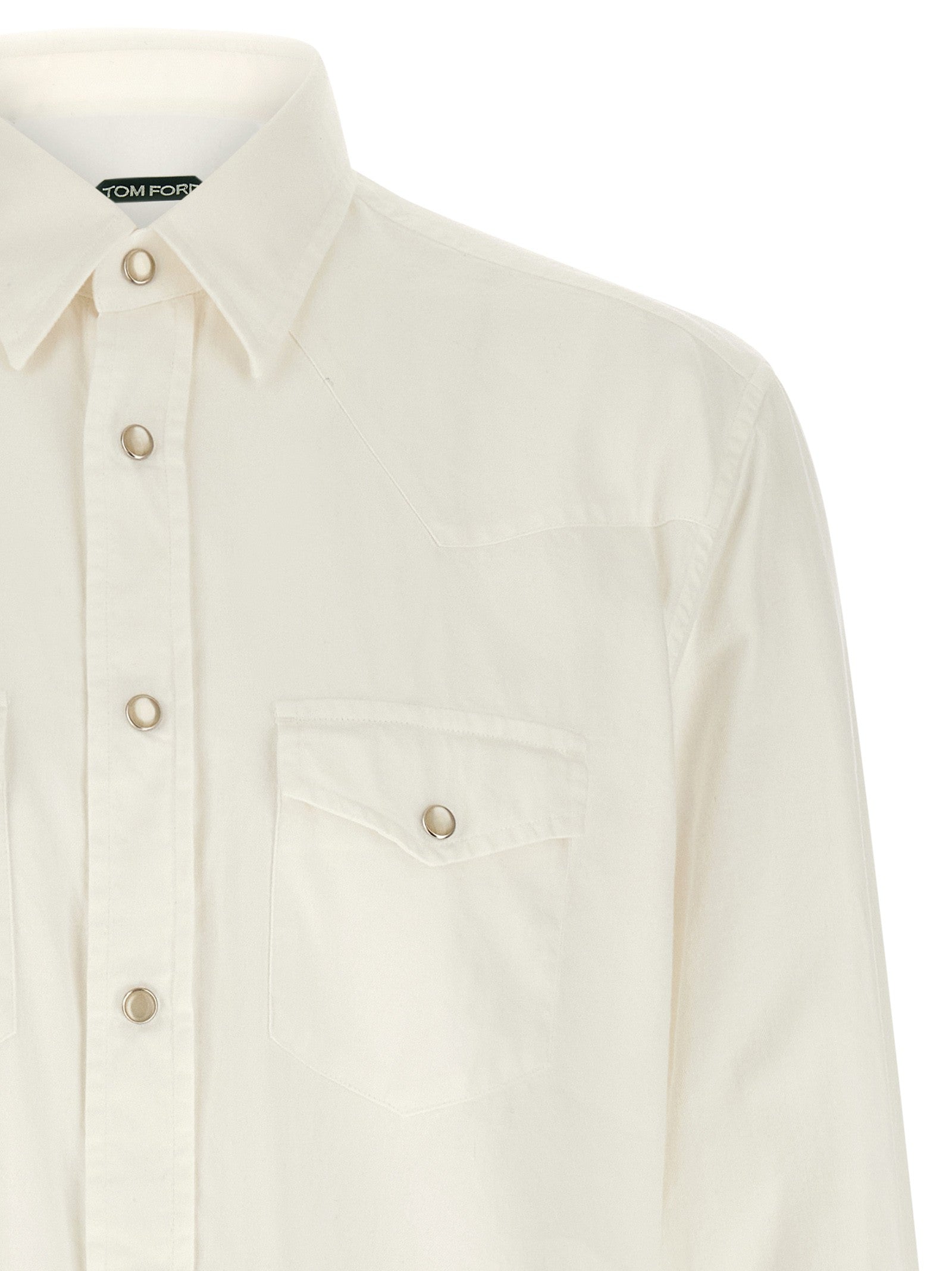Tom Ford Western Shirt White