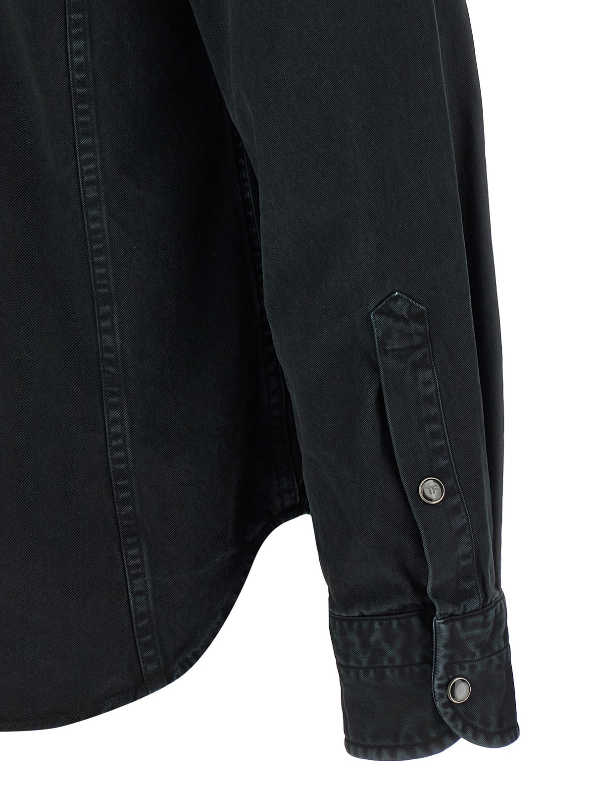 Tom Ford Western Shirt Black, view 4