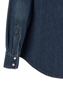 A.P.C Western Shirt Blue