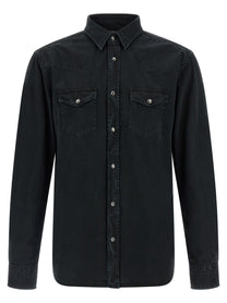 Tom Ford Western Shirt Black