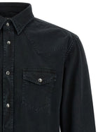 Tom Ford Western Shirt Black, view 3