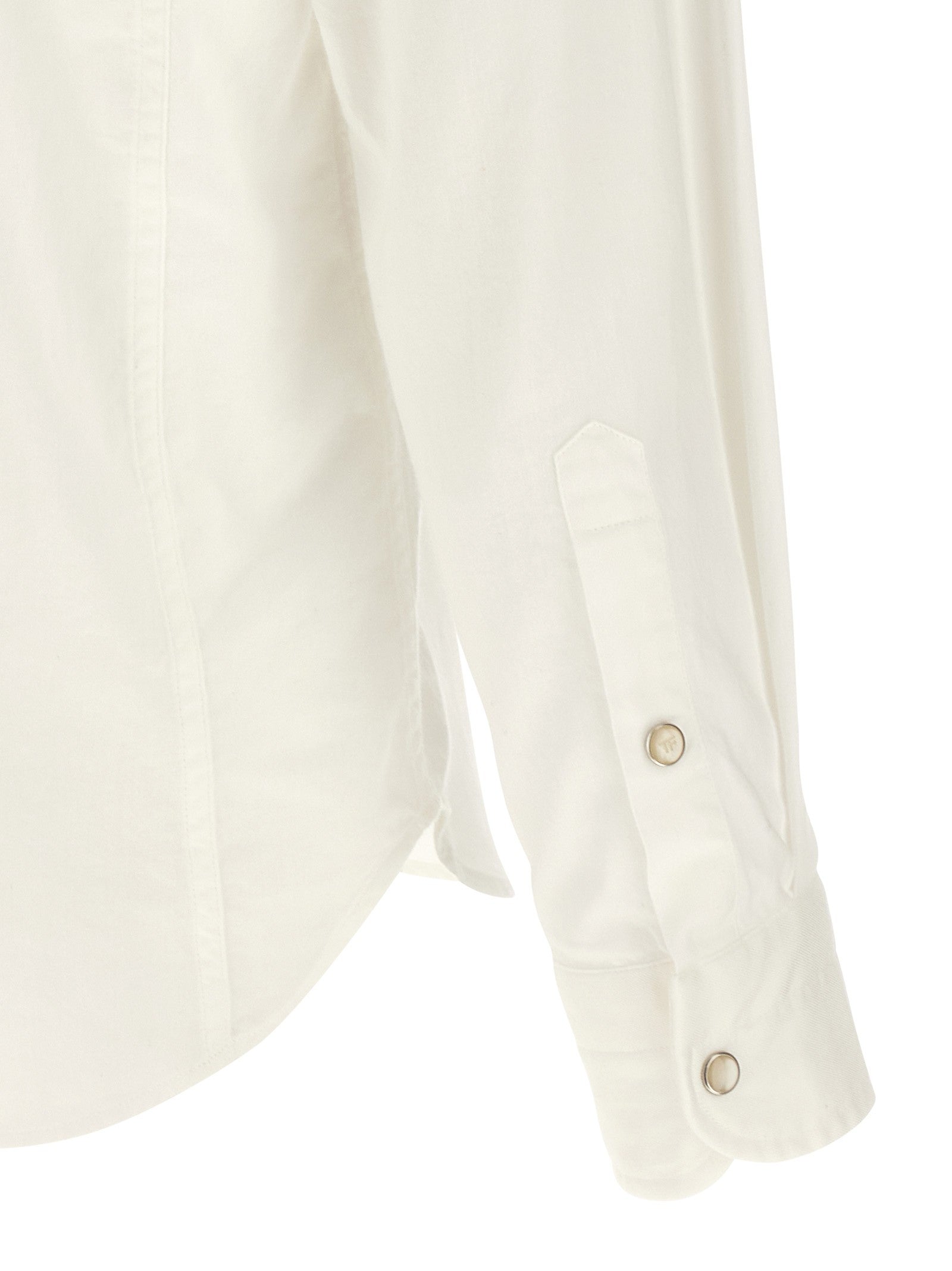 Tom Ford Western Shirt White