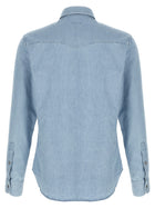 Tom Ford Western Shirt Blue, view 2