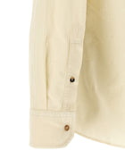 Brunello Cucinelli Western Velvet Shirt White, view 4