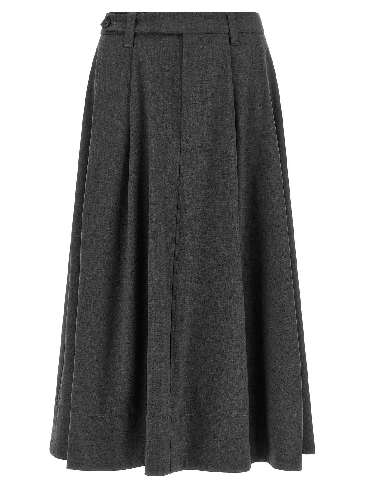 Brunello Cucinelli Wheel Skirt Grey