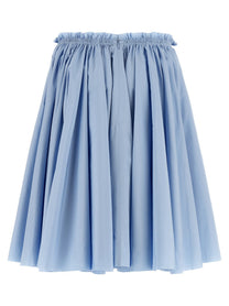 Ami Paris Wheel Skirt Blue
