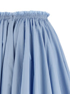 Ami Paris Wheel Skirt Blue, view 4