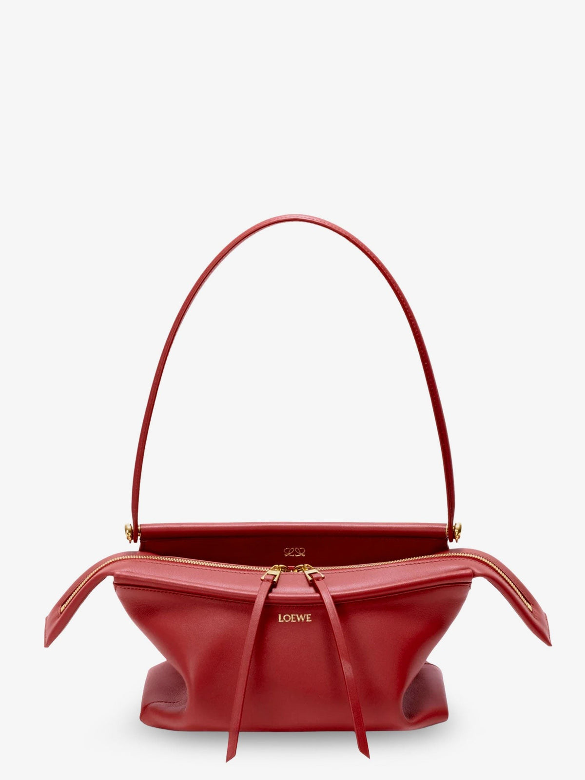 Loewe Women's Whisker Small Leather Handbag Black