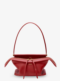 Loewe Women's Whisker Small Leather Handbag Black