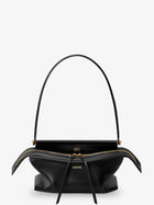 Loewe Women's Whisker Small Leather Handbag Black