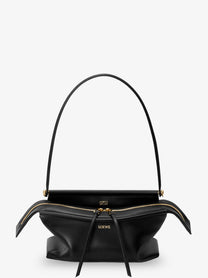 Loewe Women's Whisker Small Leather Handbag Black