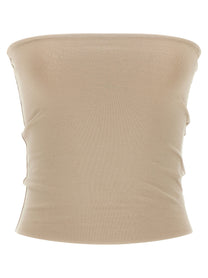 Brunello Cucinelli Whispering Bloom Embroidery Sweater Beige