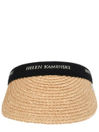 Helen Kaminski Women's White Visor Hat Beige