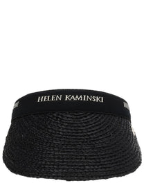 Helen Kaminski Women's White Visor Hat Black