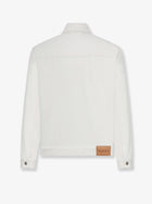 Gucci Men's White Denim Jacket White, view 4