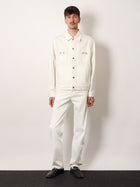 Gucci Men's White Denim Jacket White, view 2
