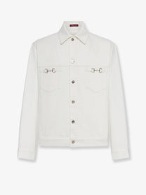 Gucci Men's Morsetto Jacket White