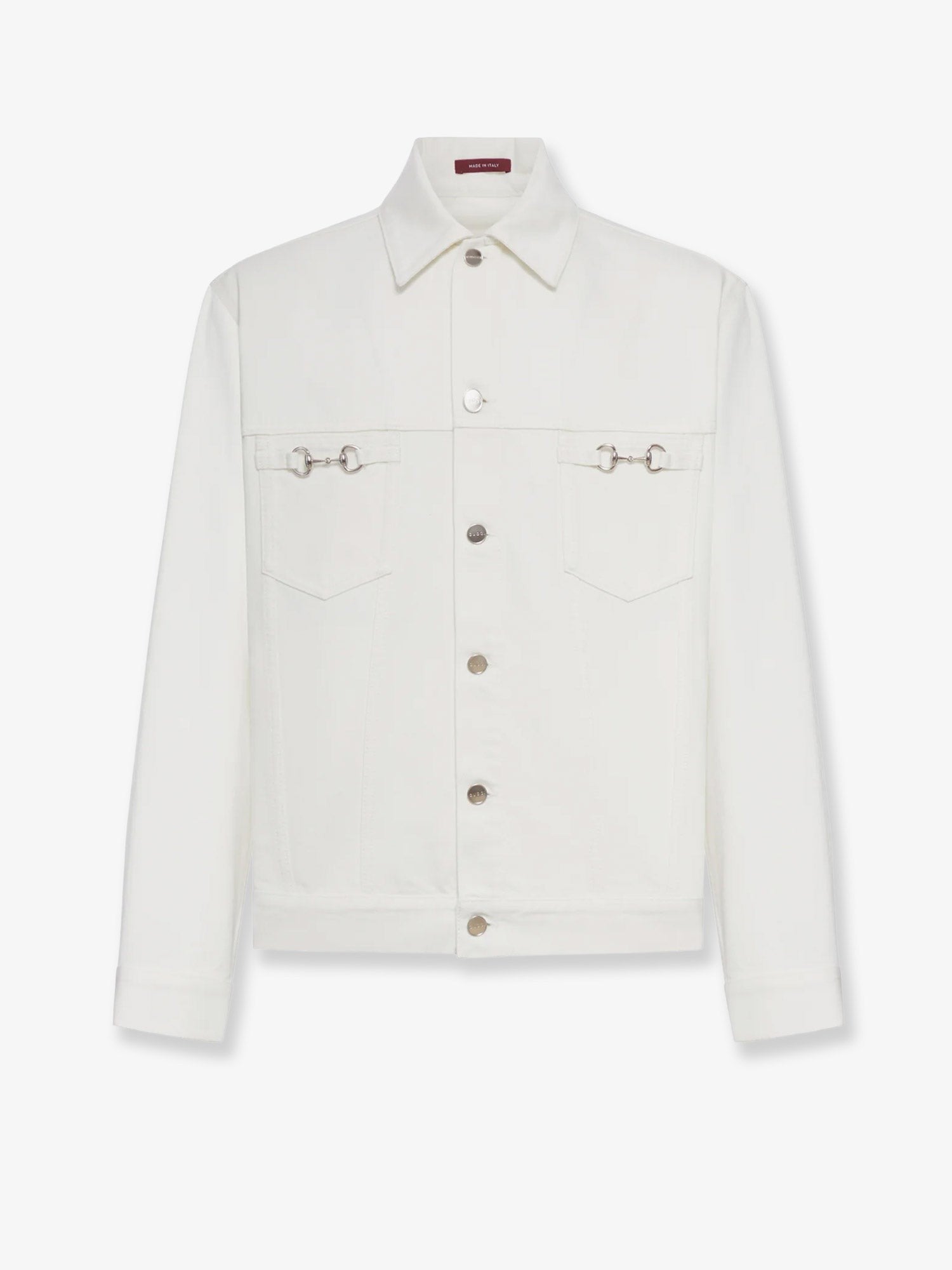 Gucci Men's White Denim Jacket White