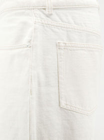 Ami Paris Men's White Denim Trousers White, view 3