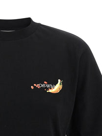 OFF-WHITE - OFF-WHITE - ’Emb Fruits Arrow’ T-shirt - Women’s Tops