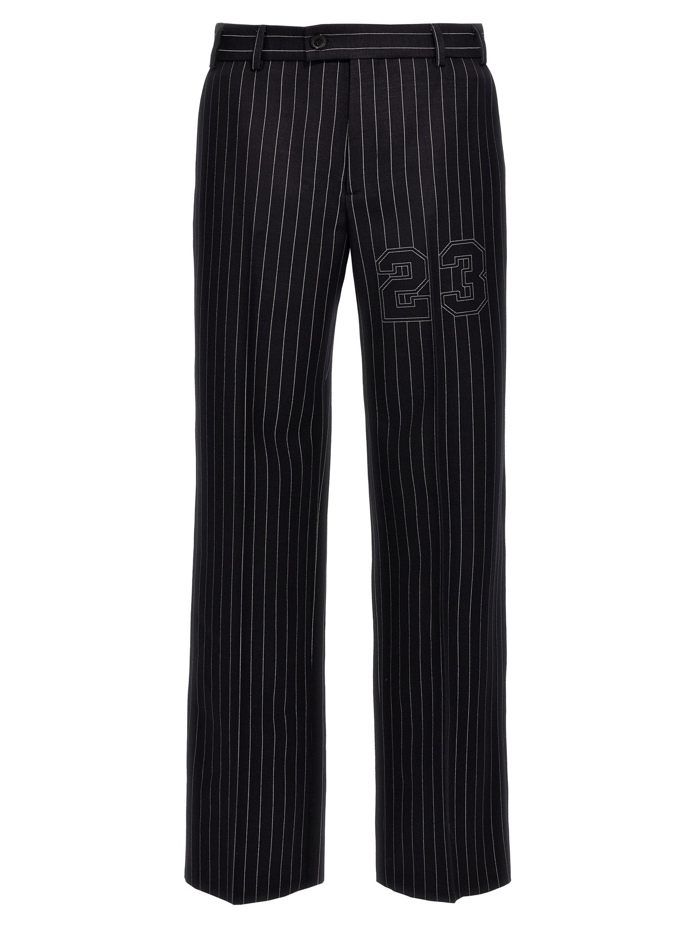 OFF-WHITE - OFF-WHITE - ’23 pinstripes’ trousers - Men’s Pants