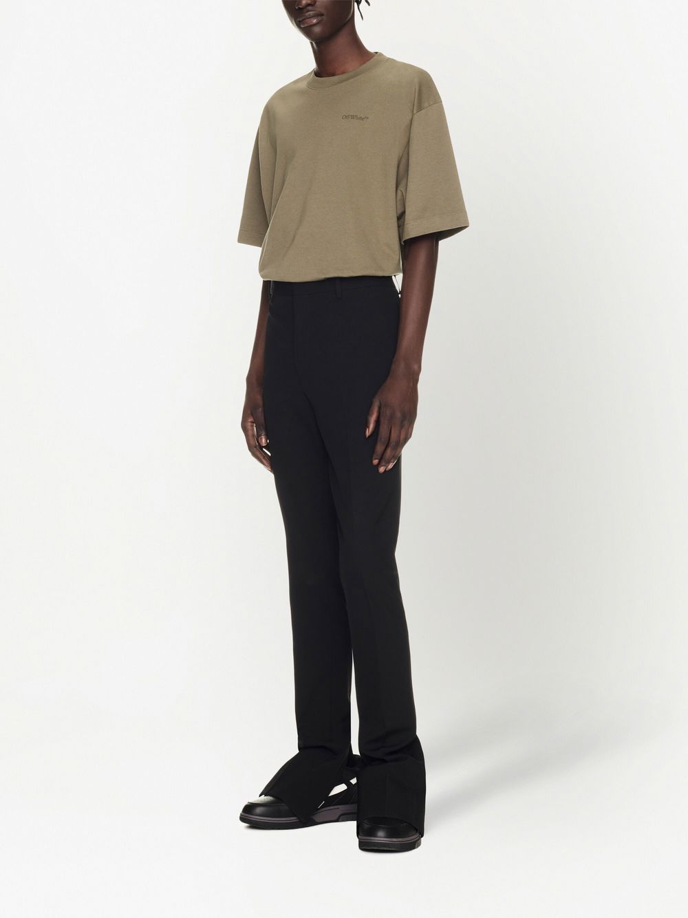 Off White - Off White Trousers Black - Trousers
