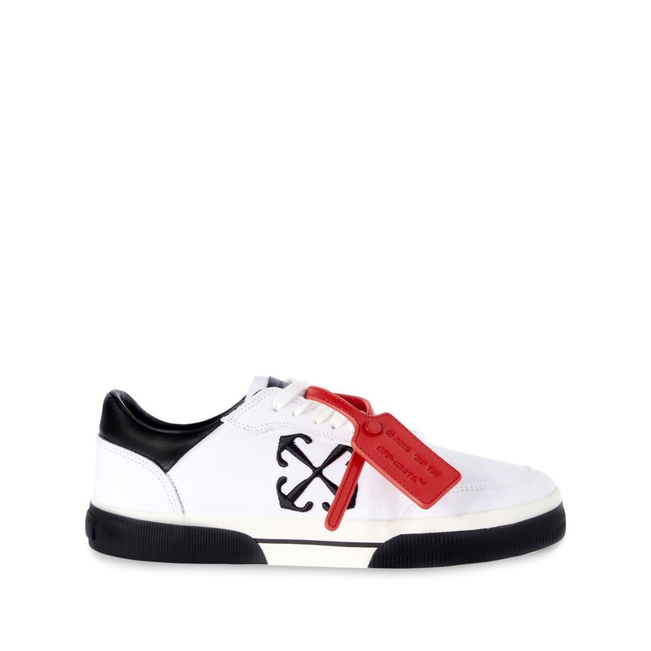 Off White - Off White New Low Vulcanized leather sneakers - Men’s Shoes