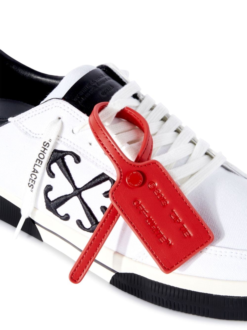 Off White - Off White New Low Vulcanized leather sneakers - Men’s Shoes