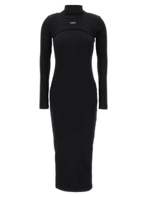 OFF-WHITE - OFF-WHITE - ’Off stamp’ dress - Women’s Clothing