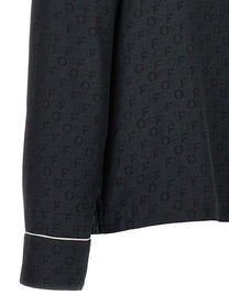 OFF-WHITE - OFF-WHITE - ’Off Jaquard Pajama’ shirt - Women’s Tops