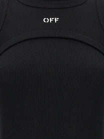 OFF-WHITE - OFF-WHITE - ’Off stamp’ dress - Women’s Clothing