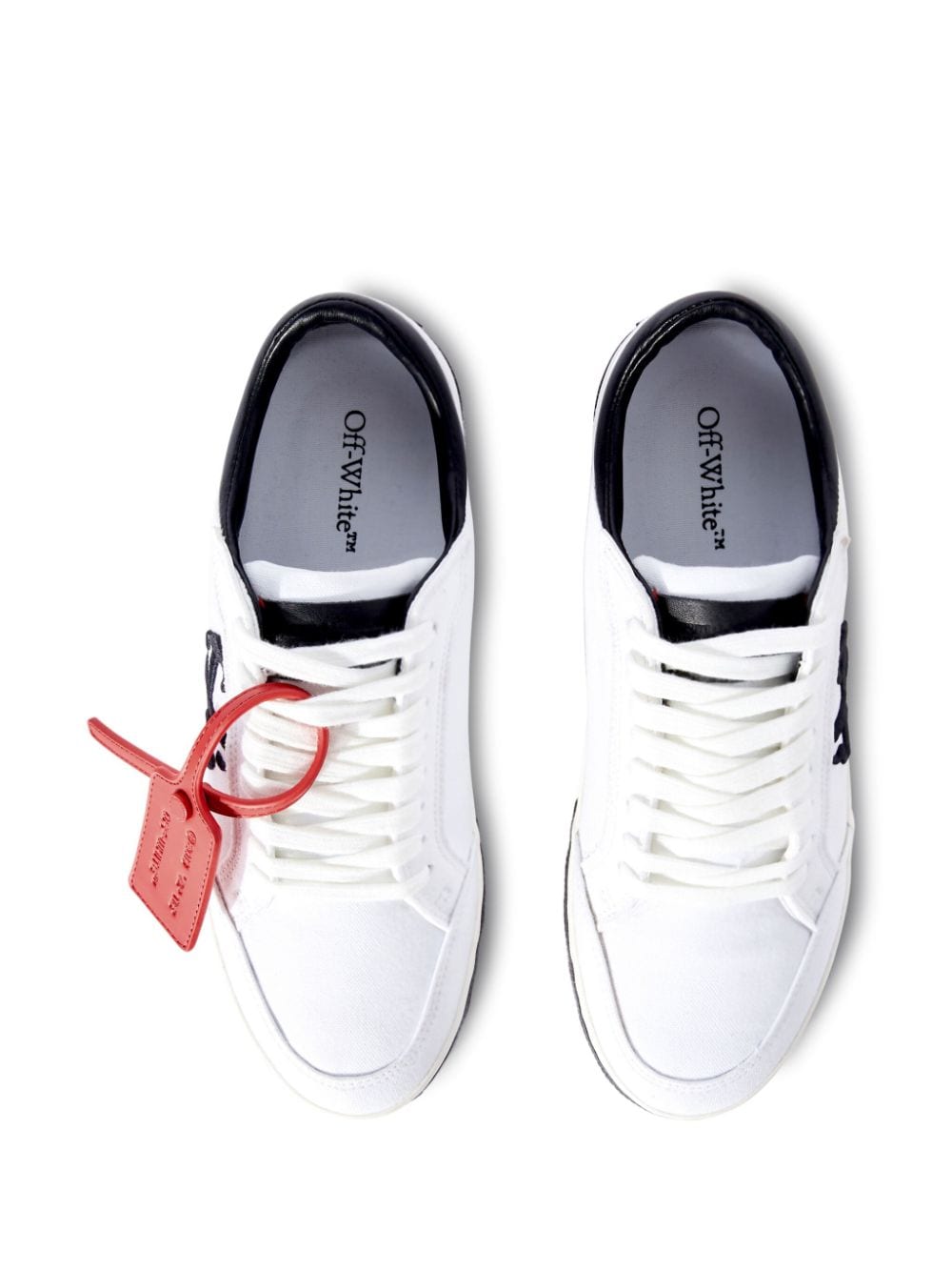 Off White - Off White New Low Vulcanized leather sneakers - Men’s Shoes