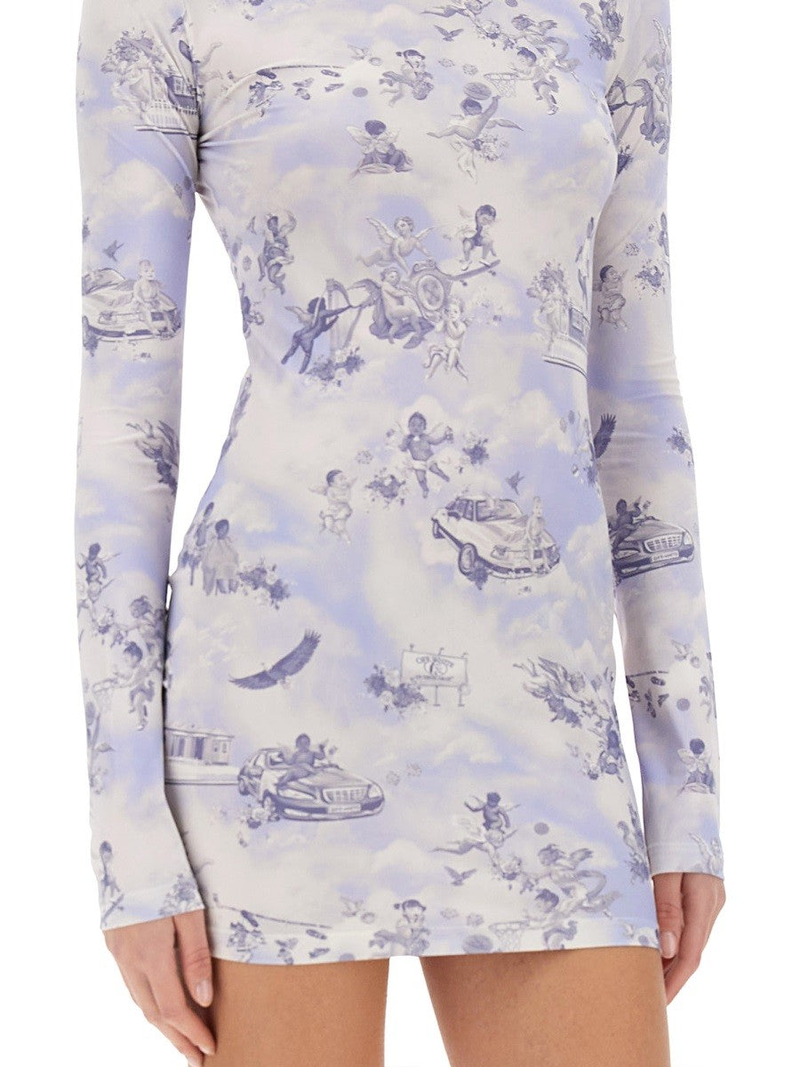 Off-white - Off White ’Serenity’ Short Dress - Woman-&gt;Clothing-&gt;Dresses