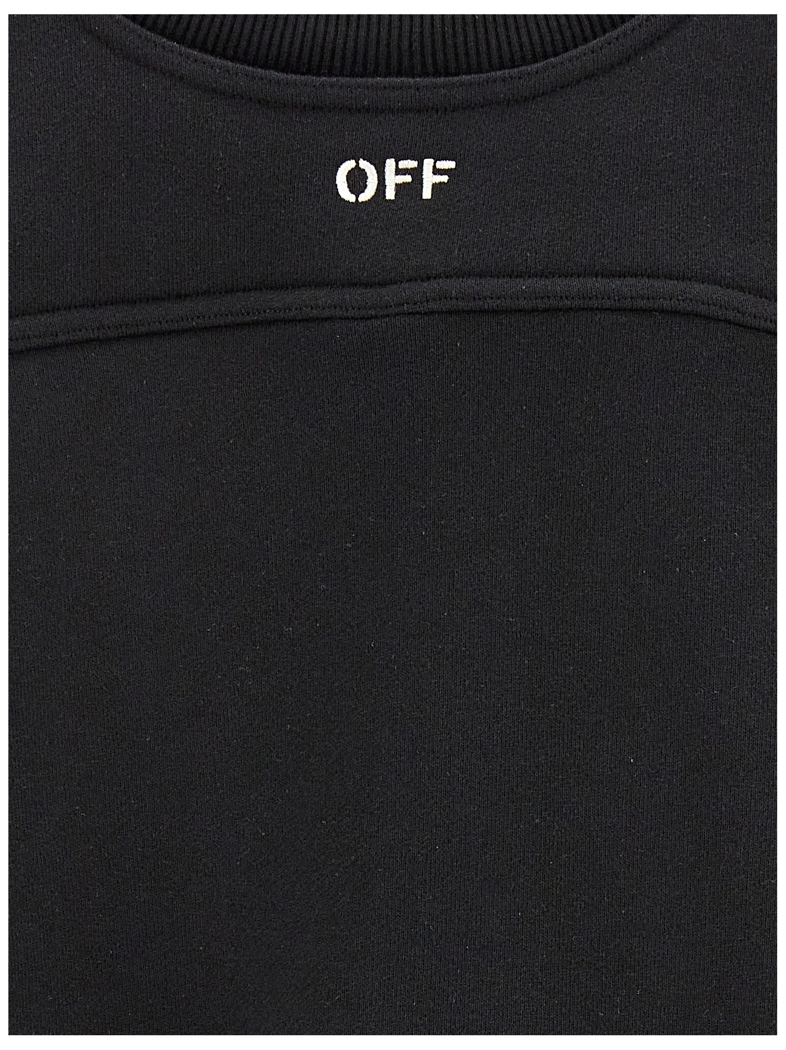 OFF-WHITE - OFF-WHITE - Cropped sweatshirt - Women’s Sweatshirts