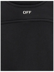 OFF-WHITE - OFF-WHITE - Cropped sweatshirt - Women’s Sweatshirts