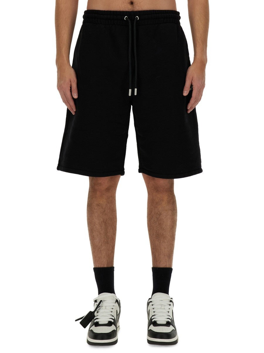 Off-white - Off White Bermuda With Logo - Men’s Clothing