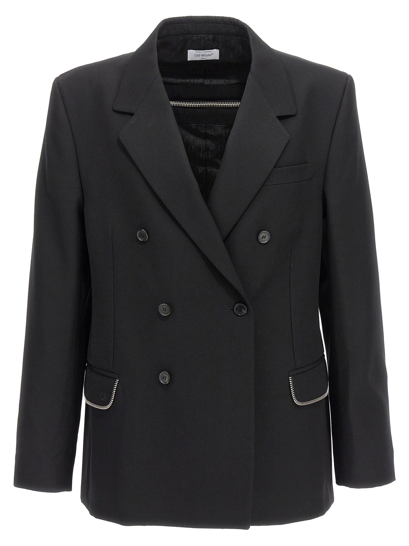 OFF-WHITE - OFF-WHITE - Blazer ’OW Emb’ - Men’s Clothing