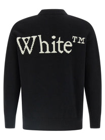 OFF-WHITE - OFF-WHITE - ’Bookish Shared Knit’ sweater - Women’s Knitwear