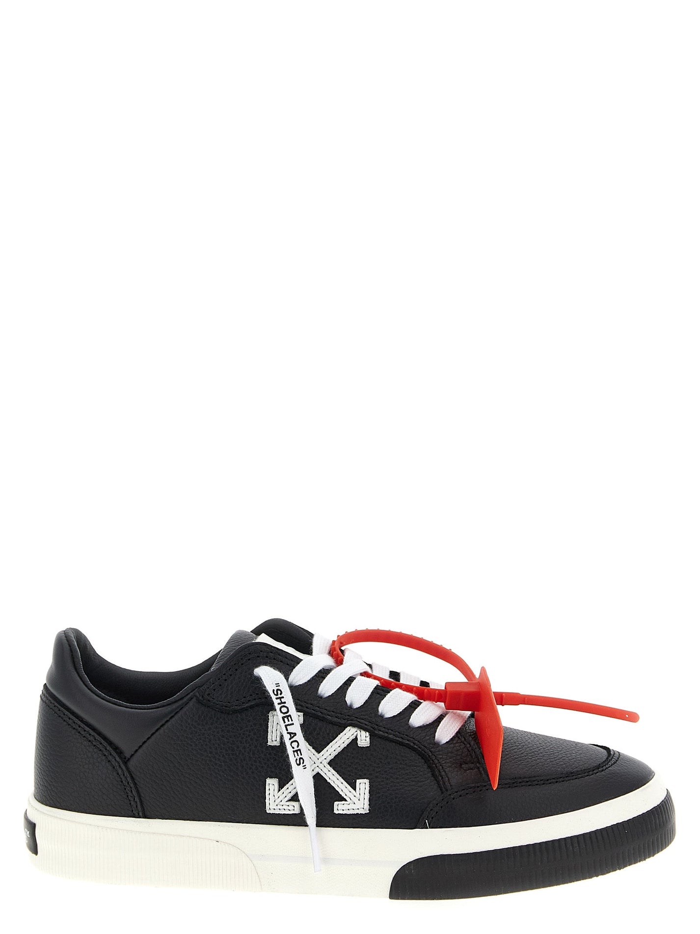 OFF-WHITE - OFF-WHITE - ’New Low Vulcanized Leather’ sneakers - Men’s Shoes