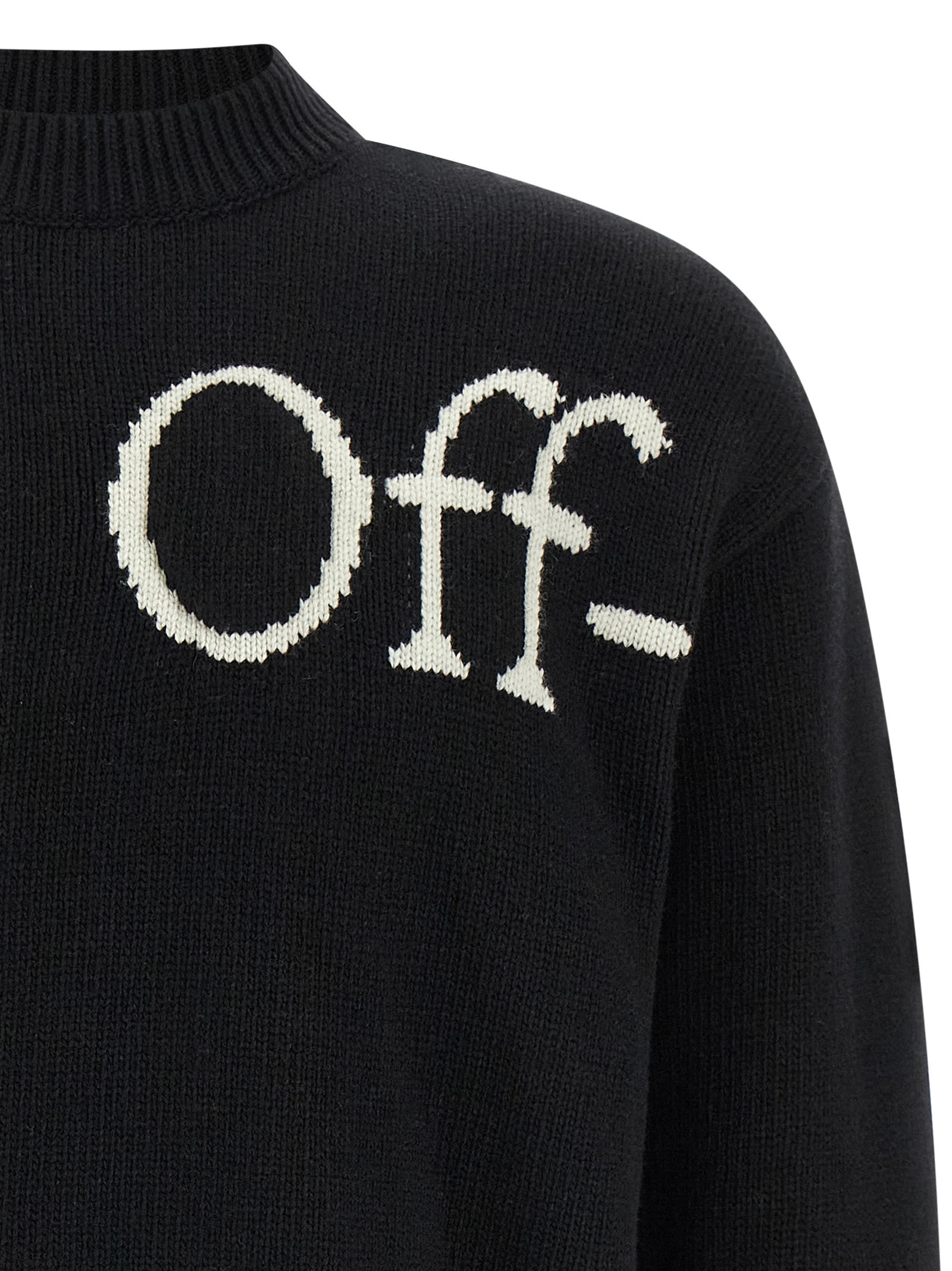OFF-WHITE - OFF-WHITE - ’Bookish Shared Knit’ sweater - Women’s Knitwear