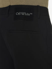 Off White - Off White Trousers Black - Trousers