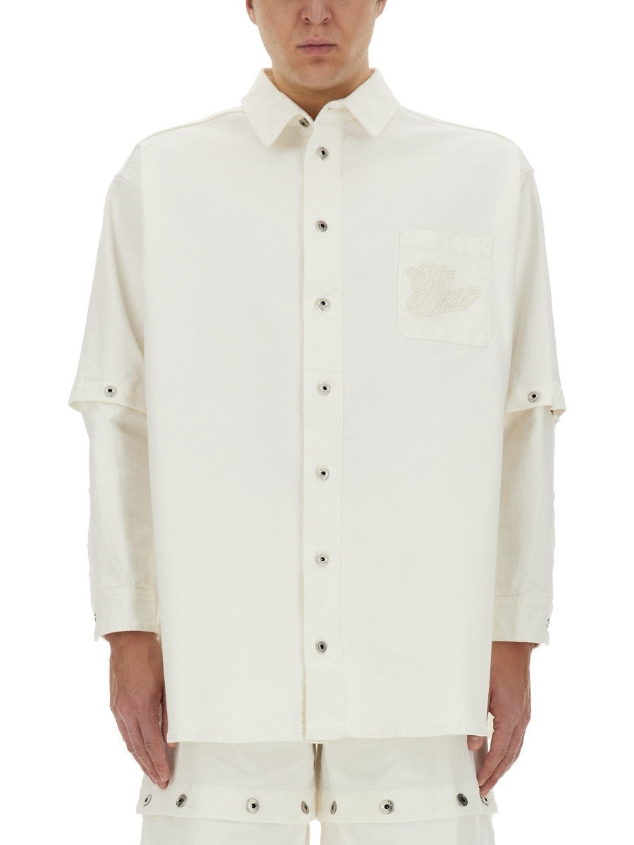 Off-white - Off White 90’s Jacket Shirt - Men’s Tops