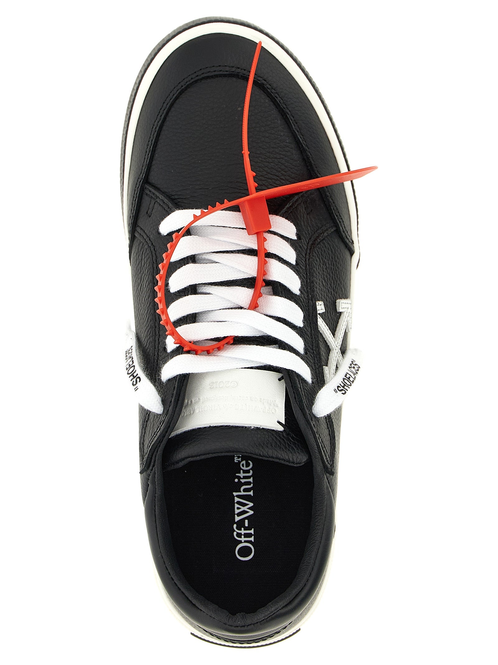OFF-WHITE - OFF-WHITE - ’New Low Vulcanized Leather’ sneakers - Men’s Shoes