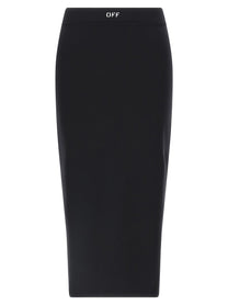 OFF-WHITE - OFF-WHITE - Logo skirt - Women’s Bottoms