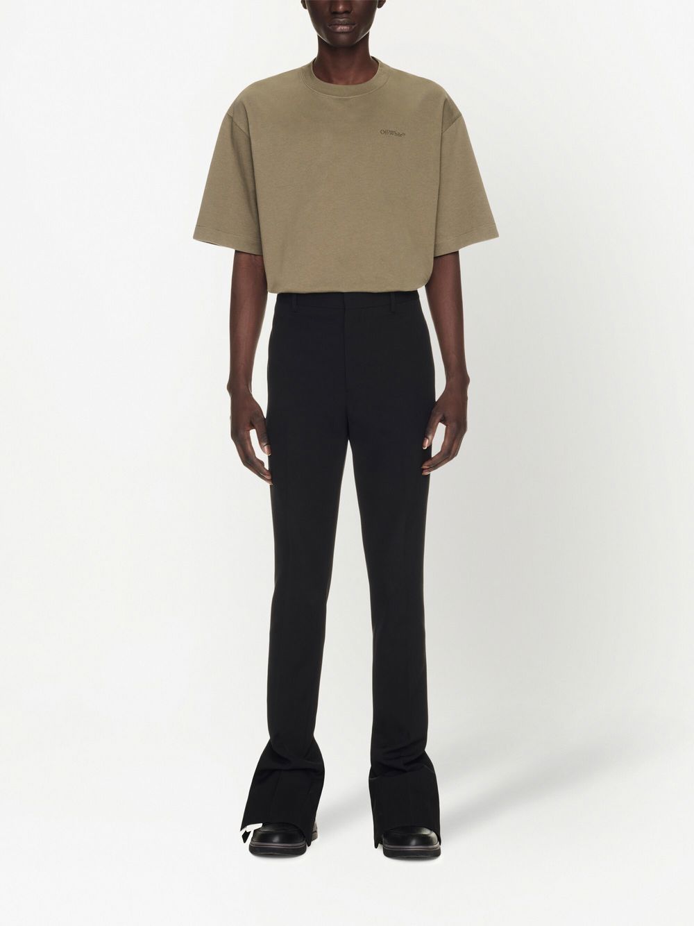Off White - Off White Trousers Black - Trousers