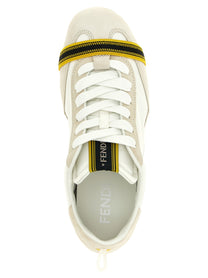 Fendi White Fendi Wrap Sneakers White