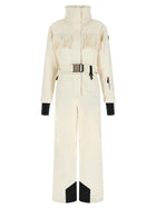 Moncler Grenoble White Fringed Ski Suit White