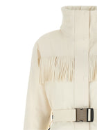 Moncler Grenoble White Fringed Ski Suit White, view 3